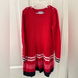 Jacadi Girl Long Sleeve Dress, size 10